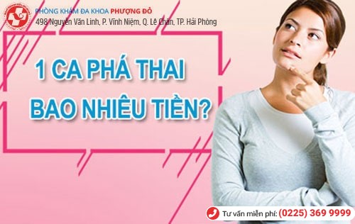 Chi phí hút thai bao nhiêu tiền? Đâu là địa chỉ giá rẻ nhất Hải Phòng?