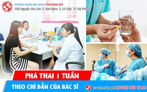 Phá thai 1 tuần