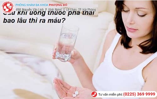 Thời gian phá thai bằng thuốc và vấn đề xung quanh