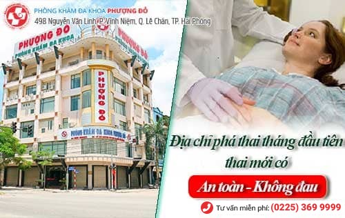 Địa chỉ phá thai tháng đầu tiên, phá thai khi mới có 