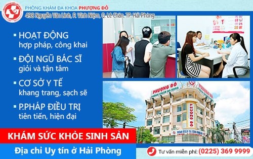 khám sức khỏe sinh sản