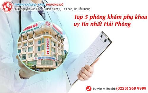 Top 5 phòng khám phụ khoa uy tín nhất Hải Phòng